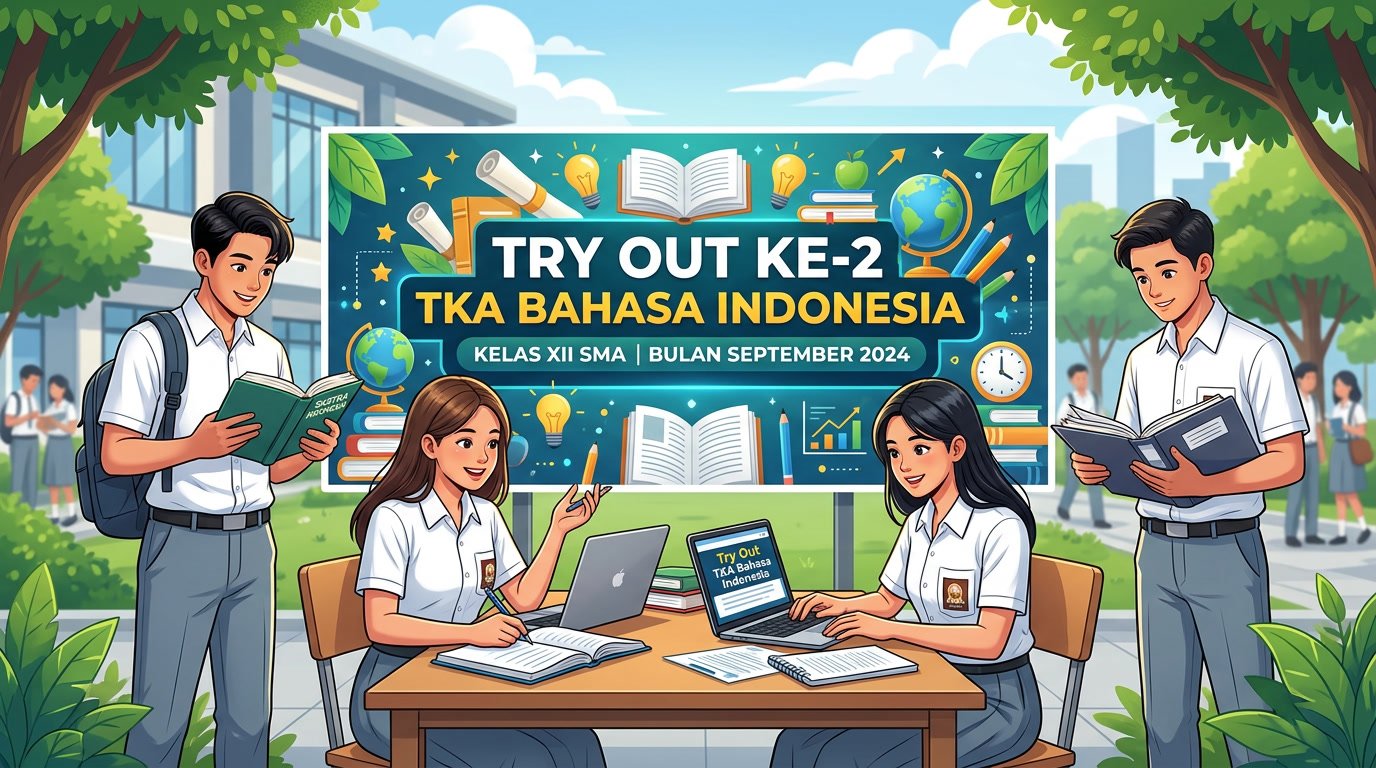 Try Out Ke-2 TKA Bahasa Indonesia Kelas XII September